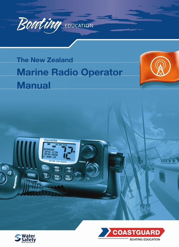 Marine Radio course manual Coastguard Boating Education